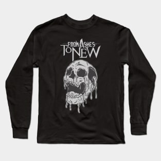 Skull From Ashes To New Long Sleeve T-Shirt